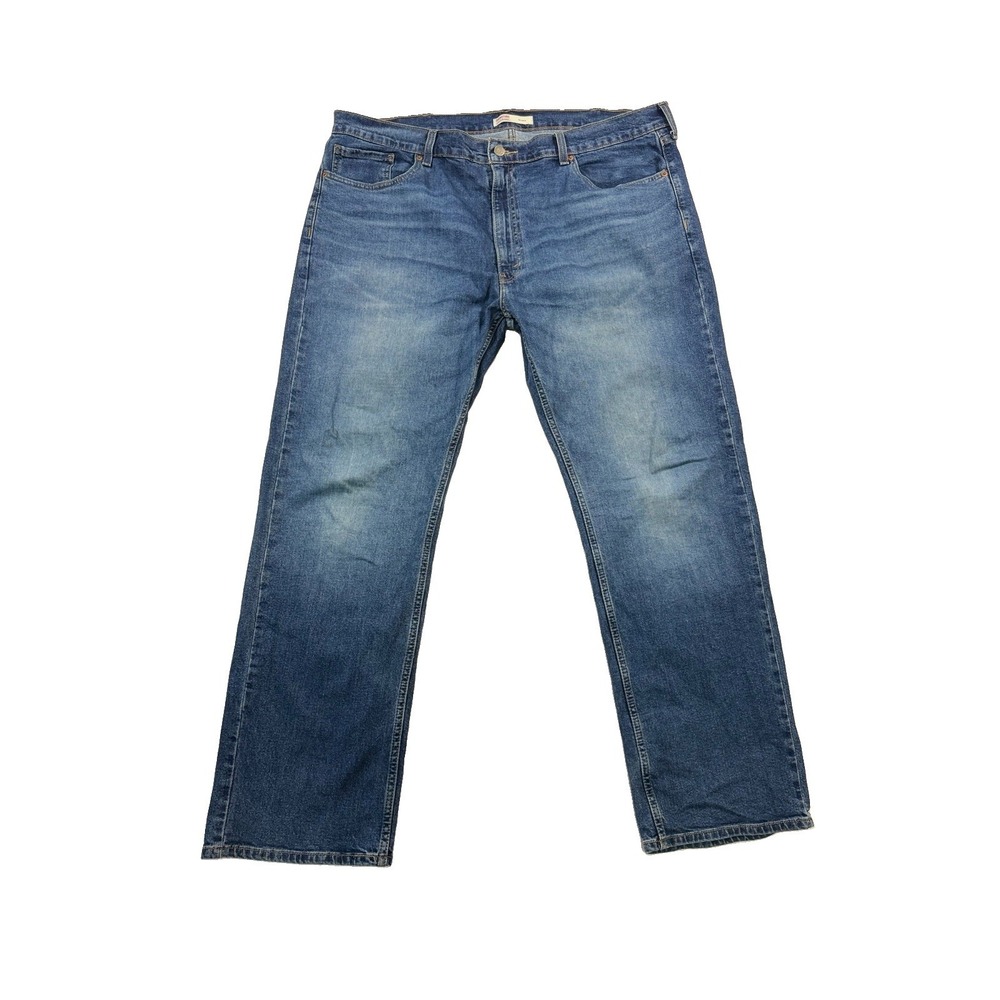 Levi Strauss Signature Relaxed Jeans Men's 42X32 Blue Denim